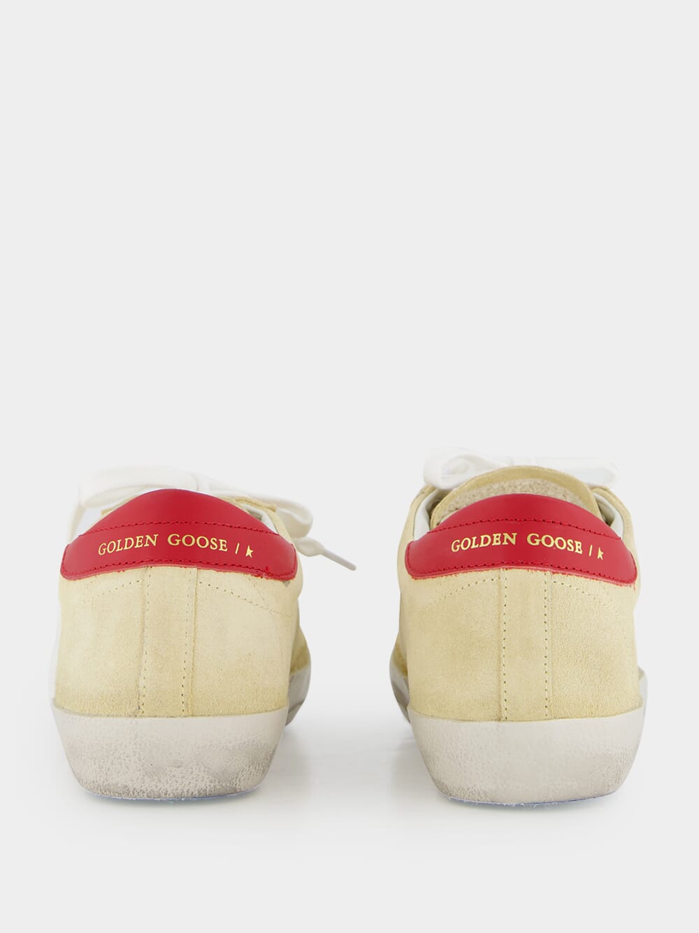 Cornhusk Superstar Sneakers with Leather Star