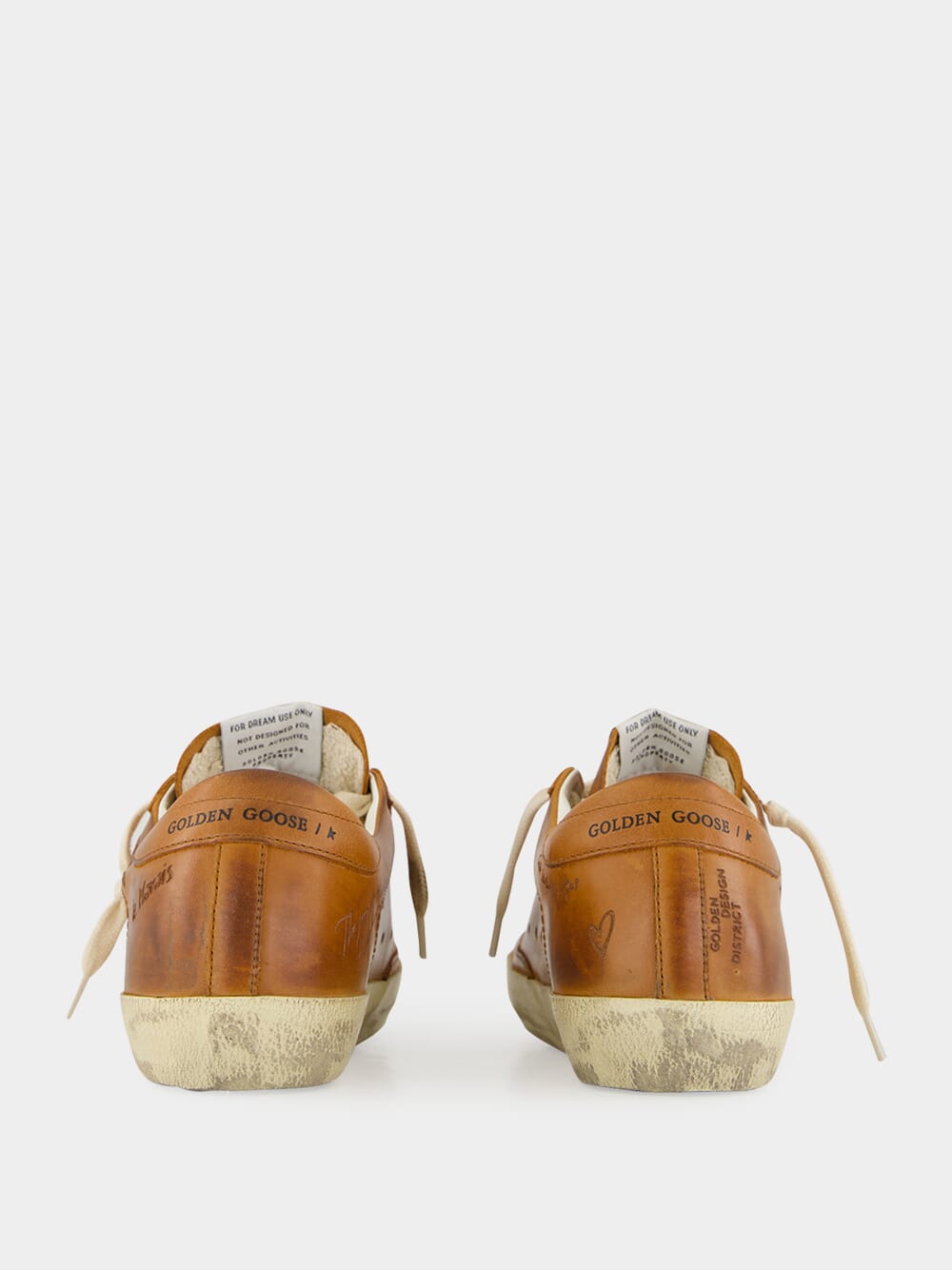 Super-Star Journey Print Sneakers in Cuoio