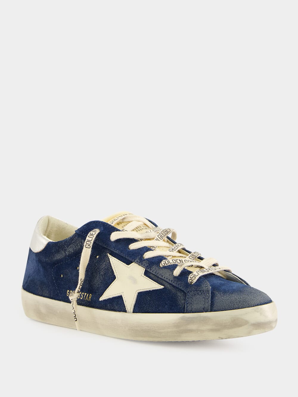 Blue Suede Super-Star Sneakers