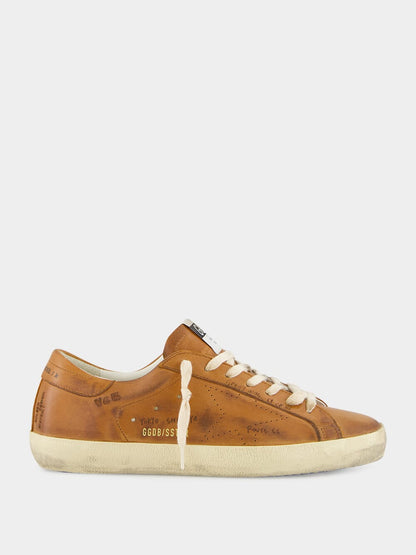 Superstar Journey Printed Brown Sneakers