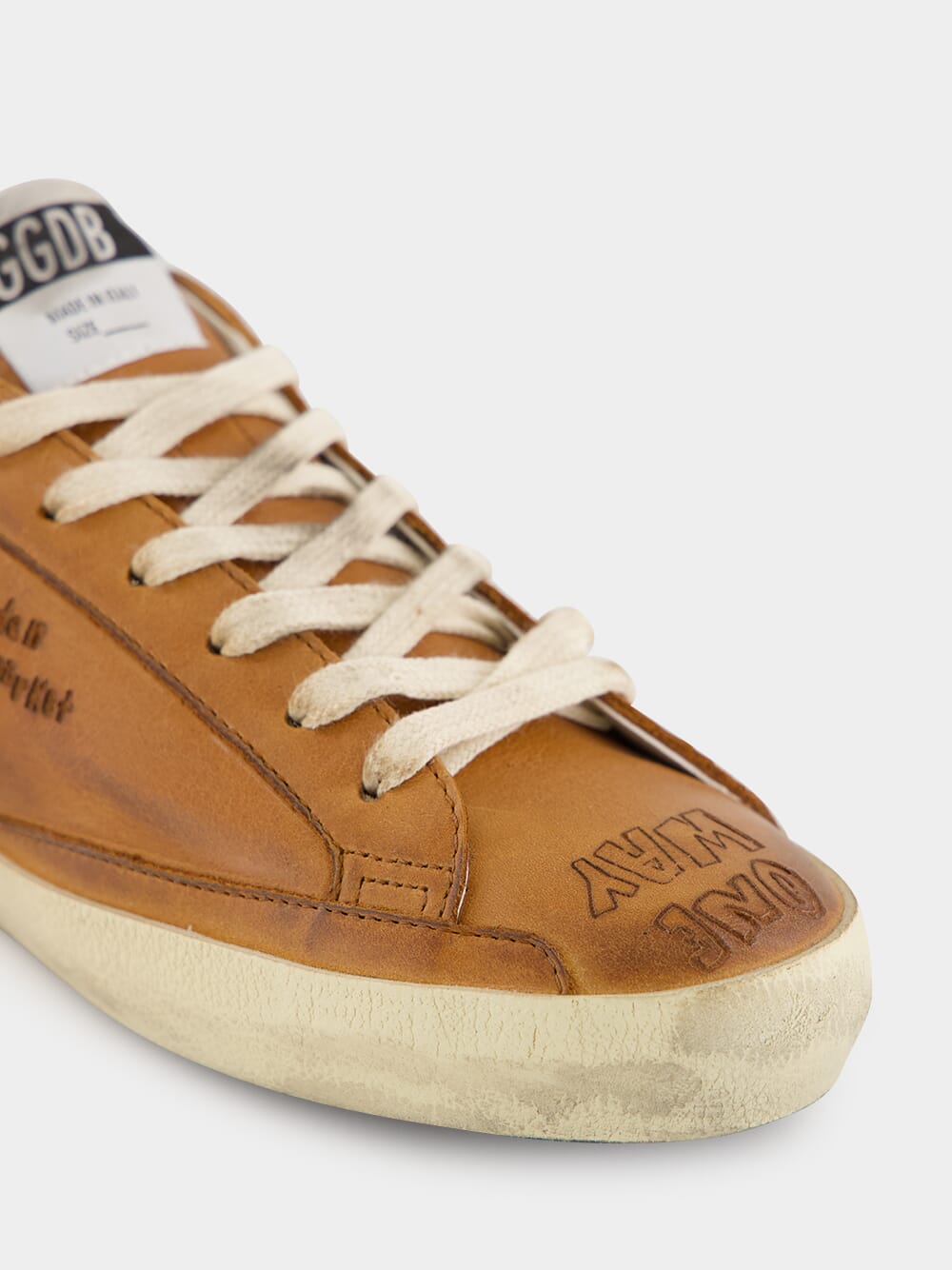 Superstar Journey Printed Brown Sneakers