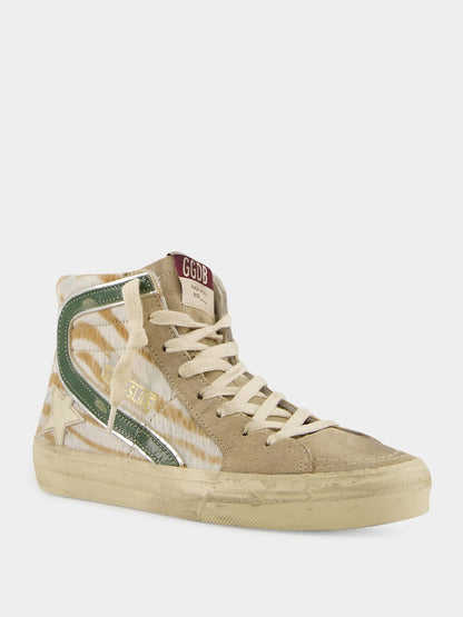 Slide Classic Zebra Horsy Sneakers